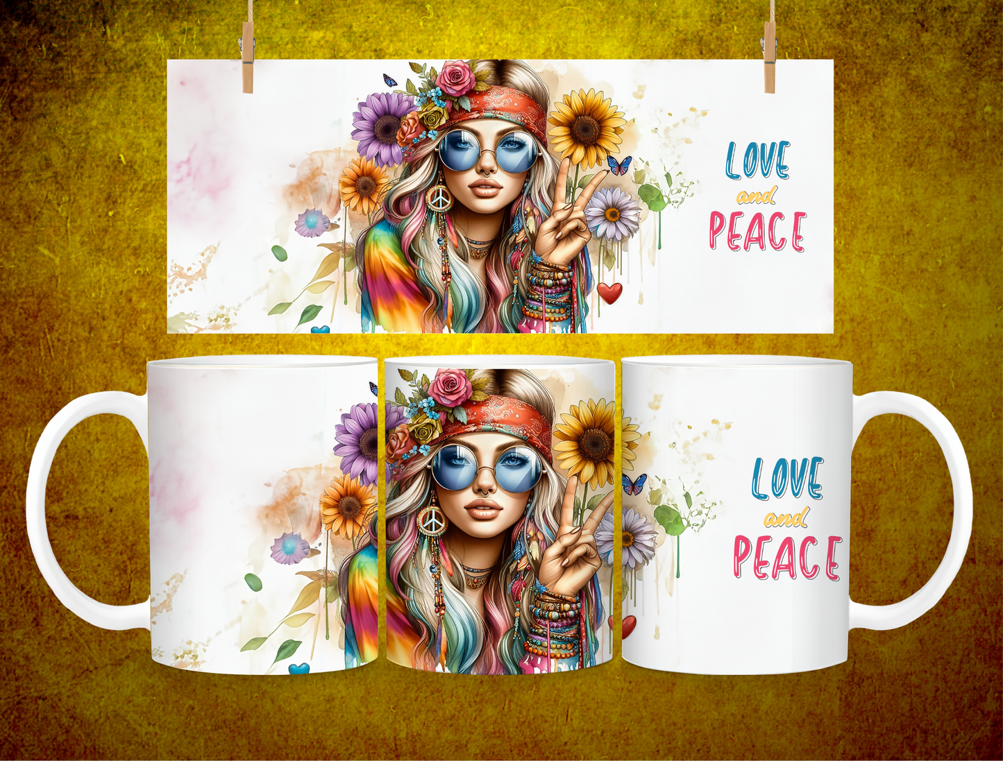 Tasse Love and Peace