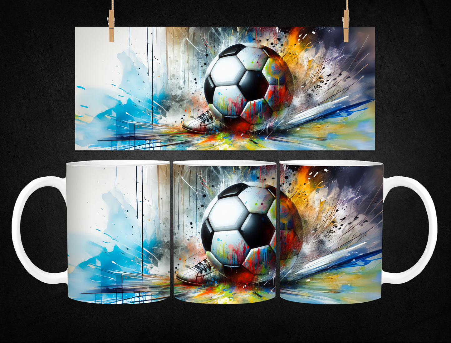 Tasse Fußball