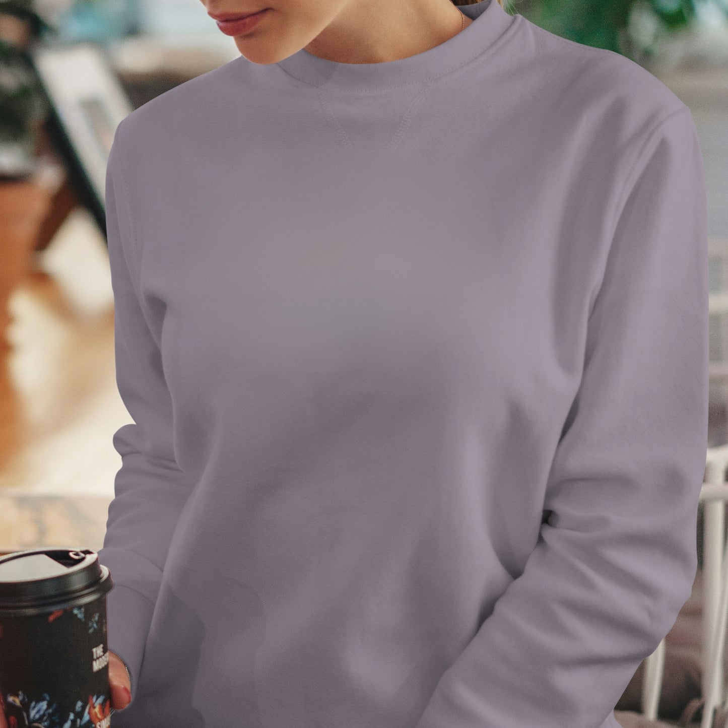 Personalisiertes "Dog Mom" Sweatshirt mit Namen – Bestickt mit Liebe & Glitzer-Gold veredelt
