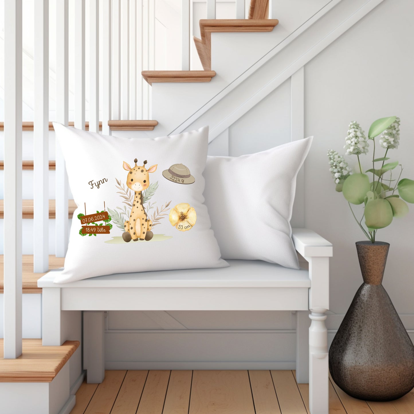 Kissen Giraffe