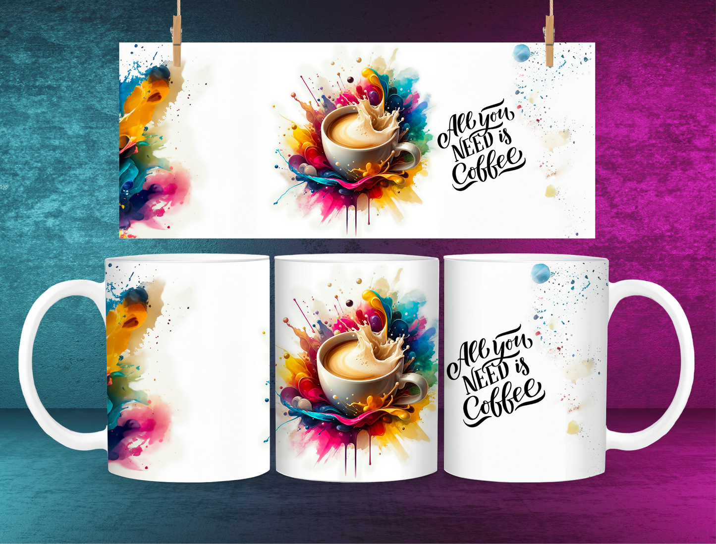 Tasse All you NEED is Coffee